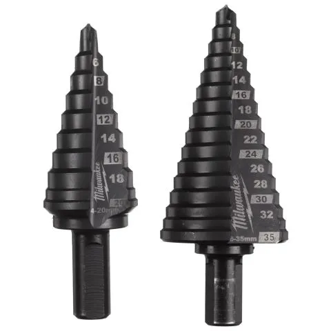 48899372 Milwaukee Stegborr 4-20 mm, 10 steg Erbjudandepris